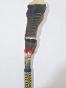 Abanico Ceremonial Pequeño con Cuarzo Amatista