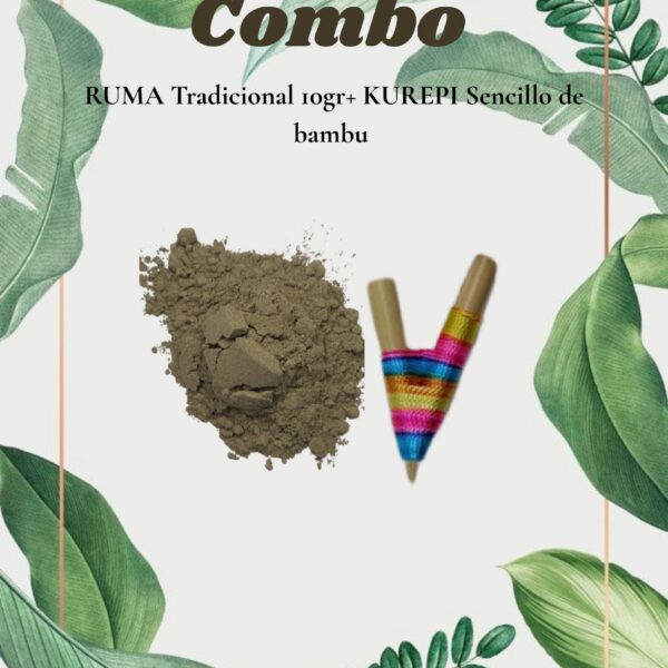 Combo Ruma tradicional 10gr+ Kurepi sencillo bambu