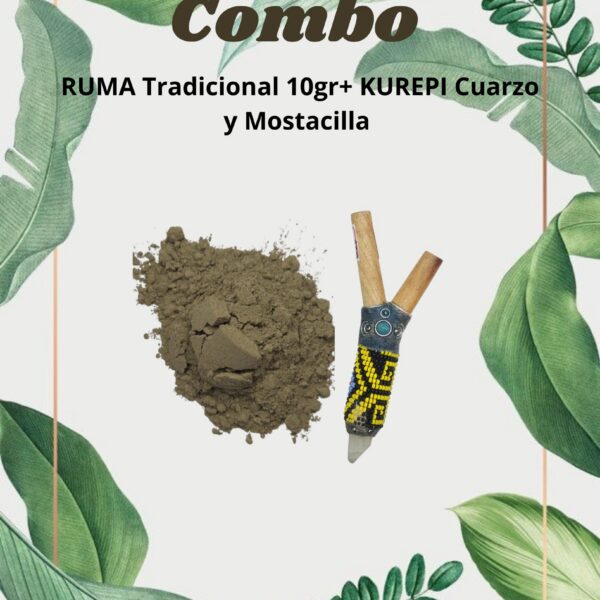 Combo Ruma tradicional 10gr+ Kurepi cuarzo y mostacilla